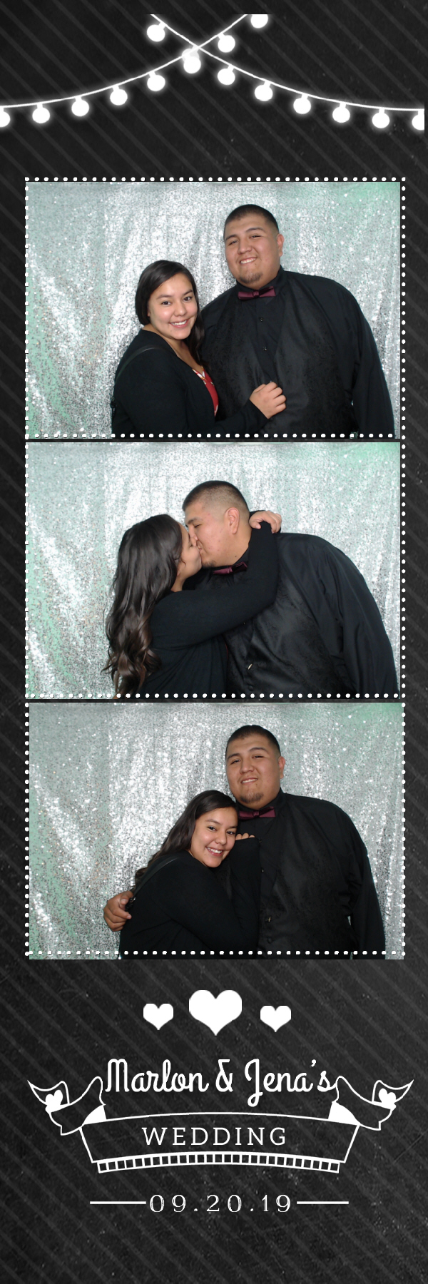 Jena and Marlon's Wedding | View more photos from the event at gallery.photoboothbillings.com/u/PhotoBoothBillings/Jena-and-Marlons-Wedding